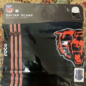 Chicago Bears gaiter scarf New